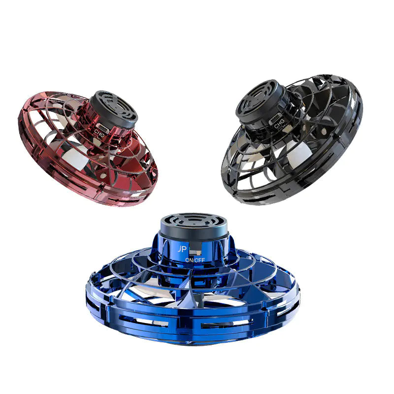 Juguete Spinner LED Creativo OVNI para Alivio del Estrés